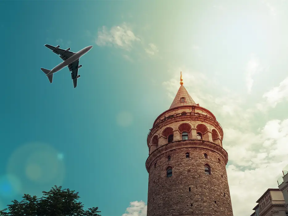 سفر از تبریز به استانبول با هواپیما