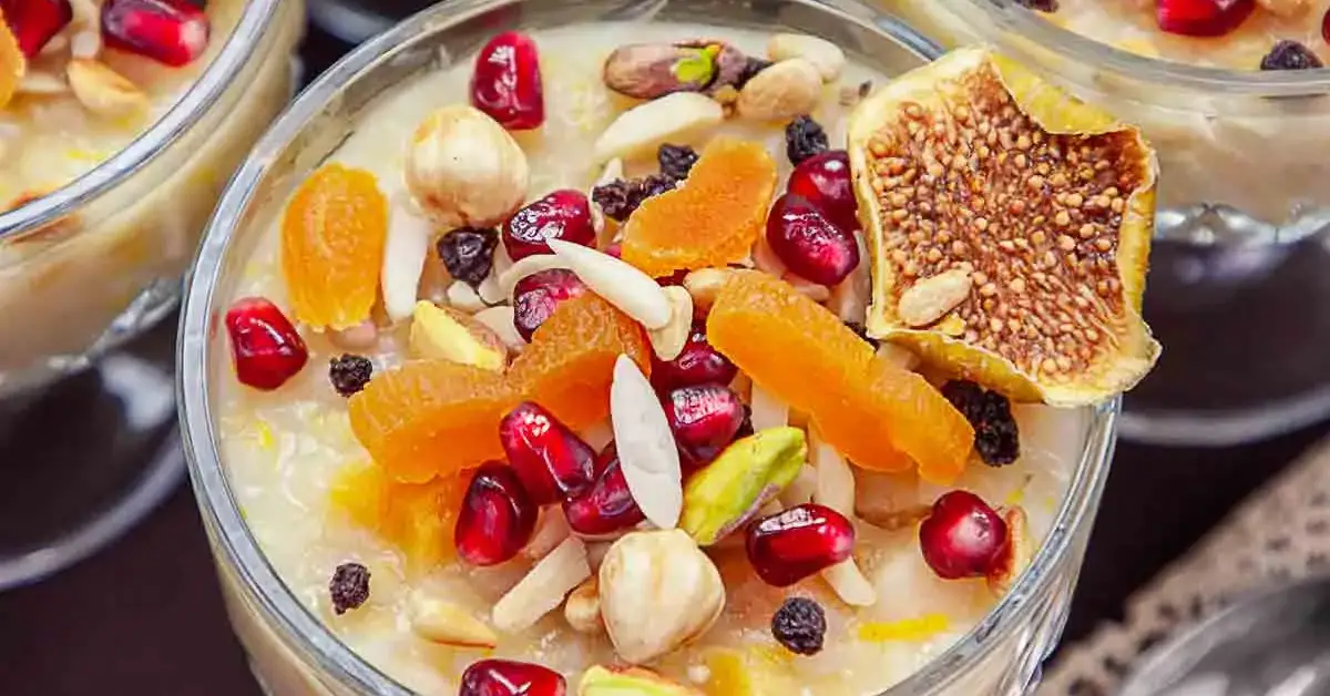 آشوره لذیذ از شیرینی های آنتالیا (Aşure) - 