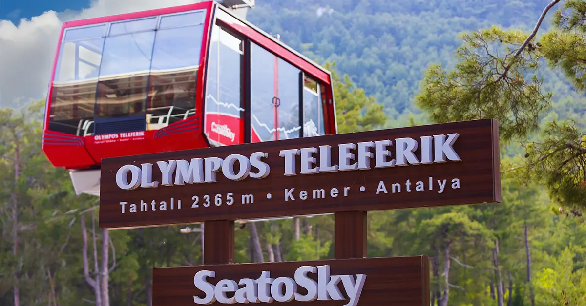 کوه تاهتالی و تله کابین المپوس - لوکیشن های عکاسی آنتالیا