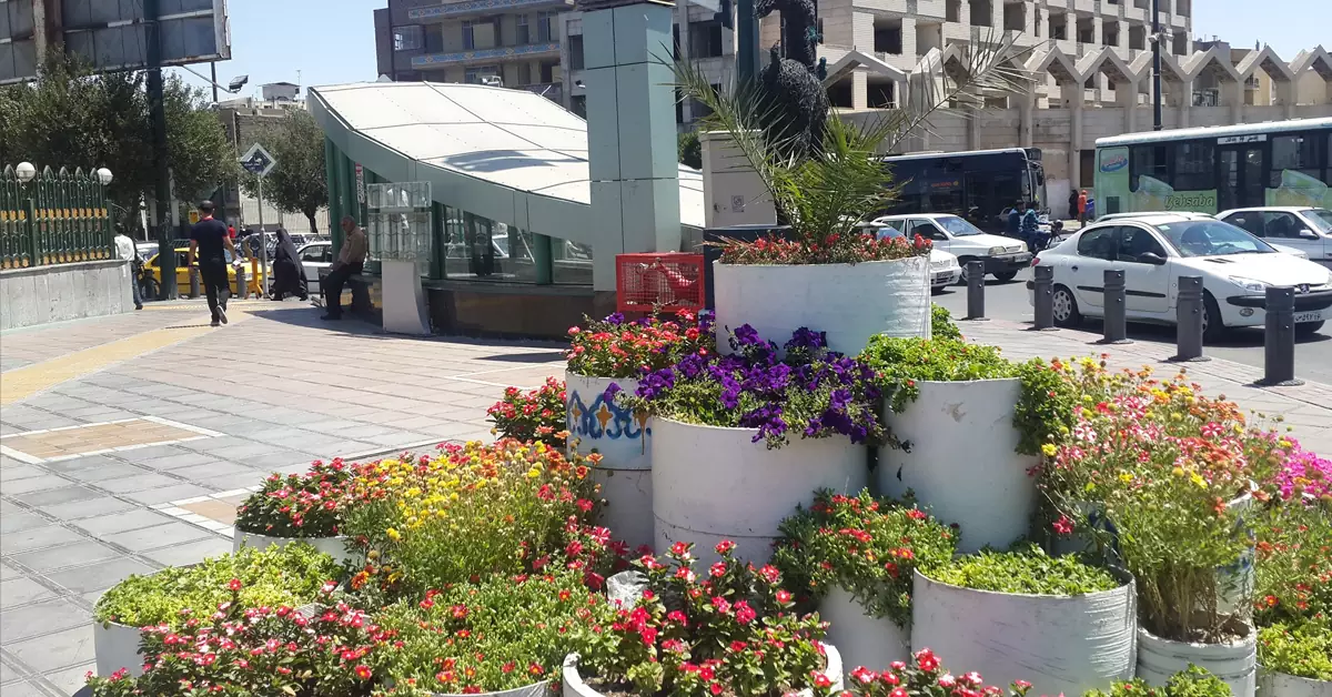 نقشه مترو مشهد