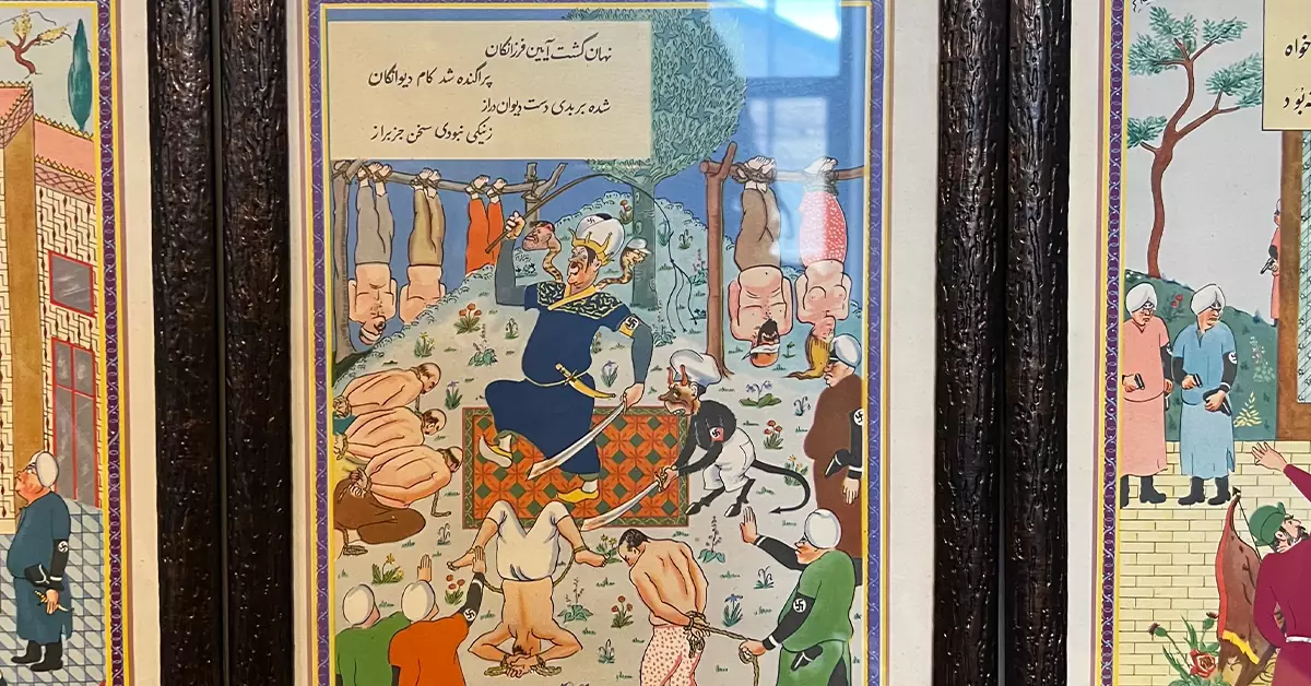 نمایش تصاویر آرشیوی جنگ در موزه ونگارد