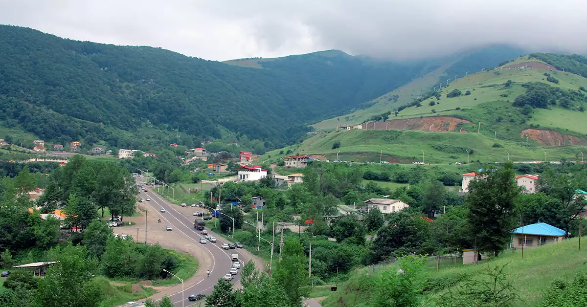 خانه‌های روستایی سنتی در روستای دربند آستارا