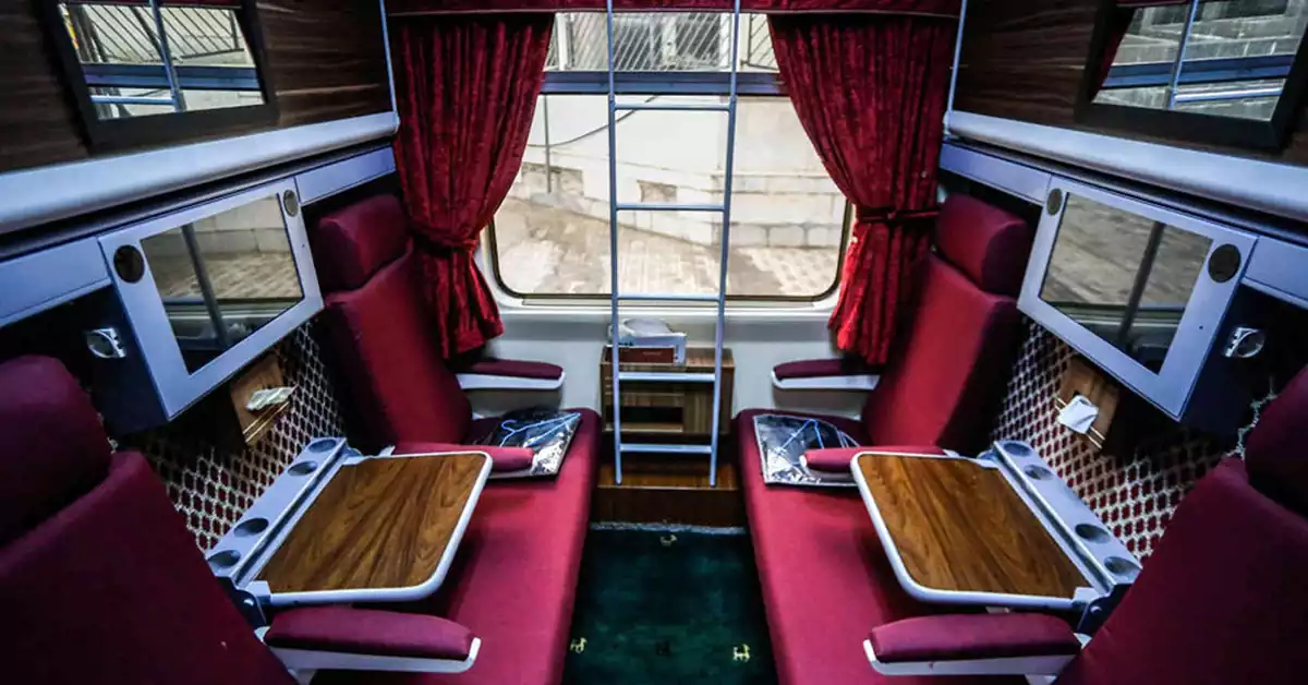 قطار 5 ستاره زندگی رجا