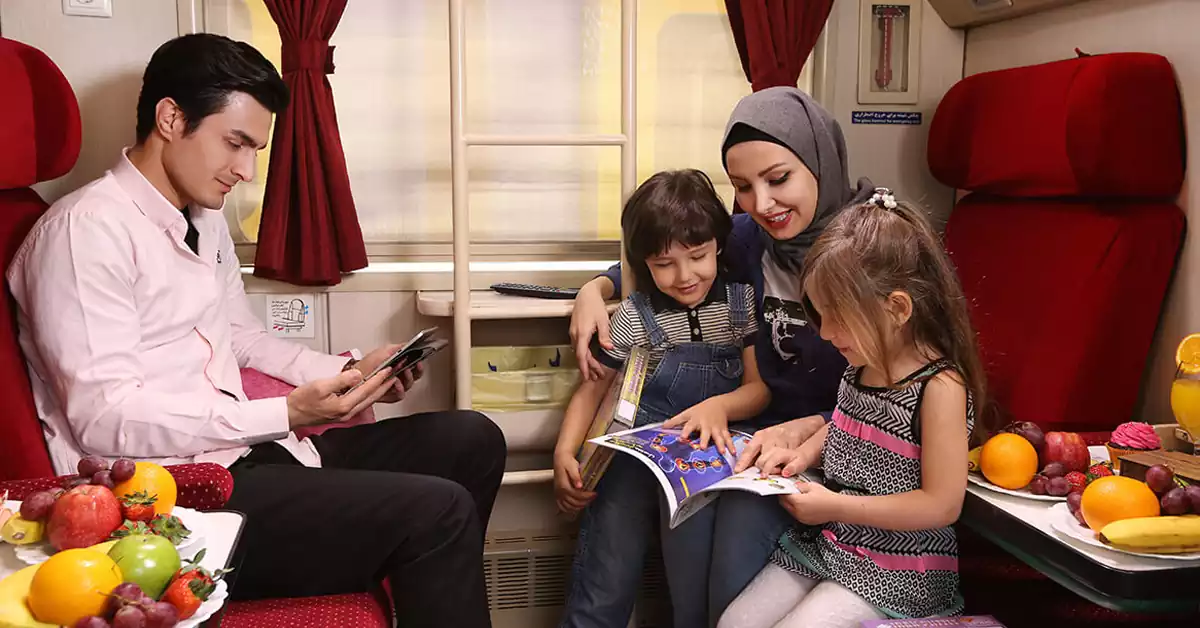 غزال - قطارهای لوکس ایران