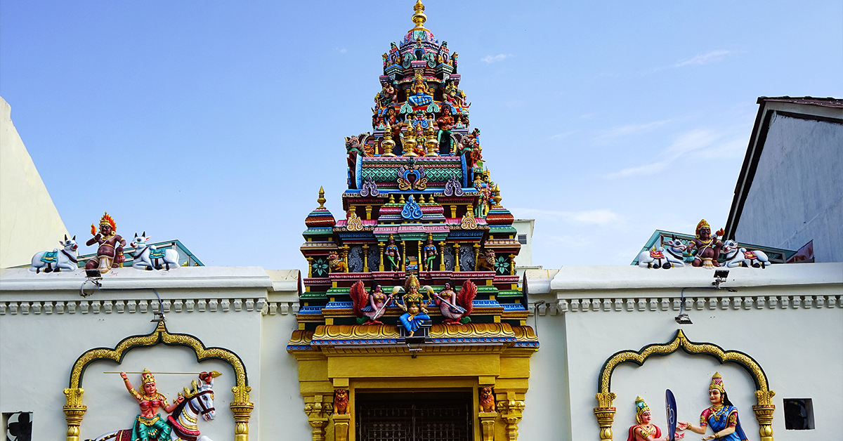 معبد سری ماها ماریامان - دیدنی های کوالالامپور