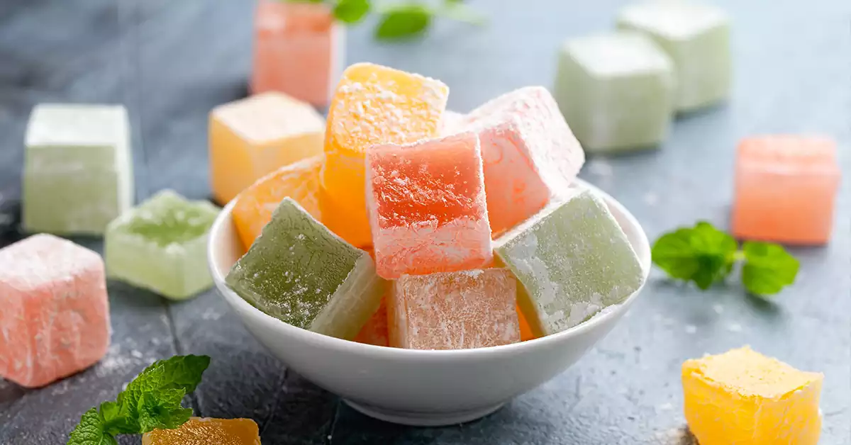 لوکوم یا راحت الحلقوم - دسرهای ترکی