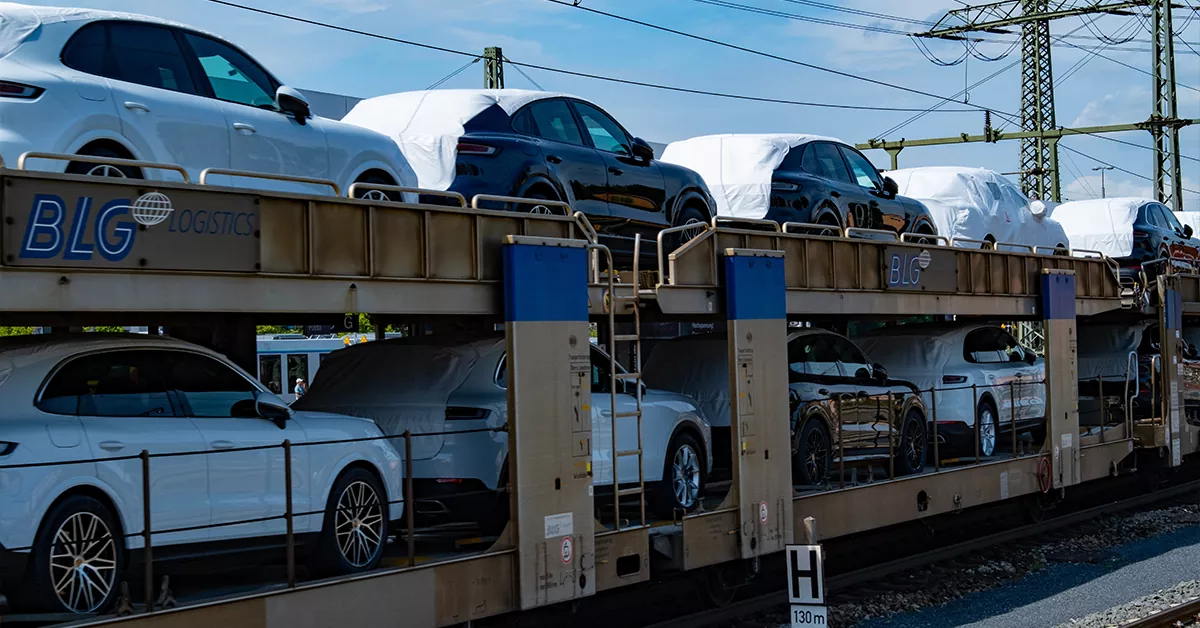 حمل ایمن خودرو با قطار در مسیرهای طولانی