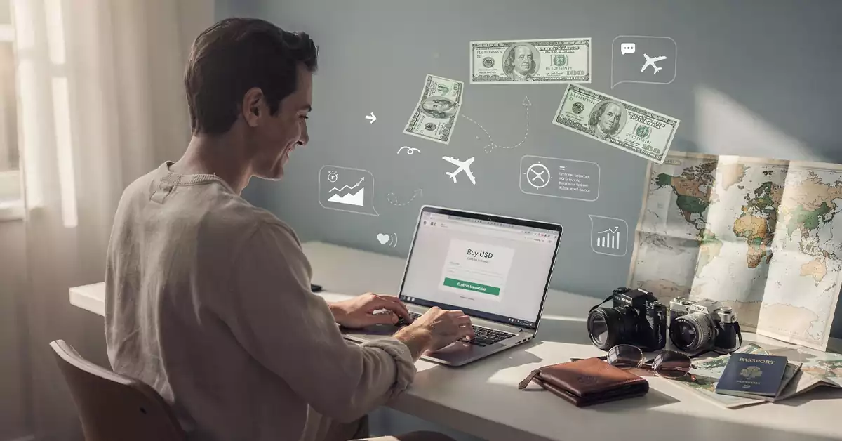 خرید ارز مسافرتی آنلاین