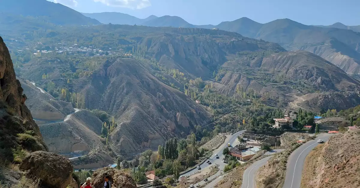 مسیر دسترسی کوهستانی به کافرکلی آمل