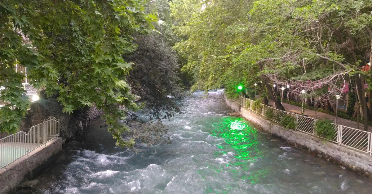 رودخانه کرج -تفریح های کرج