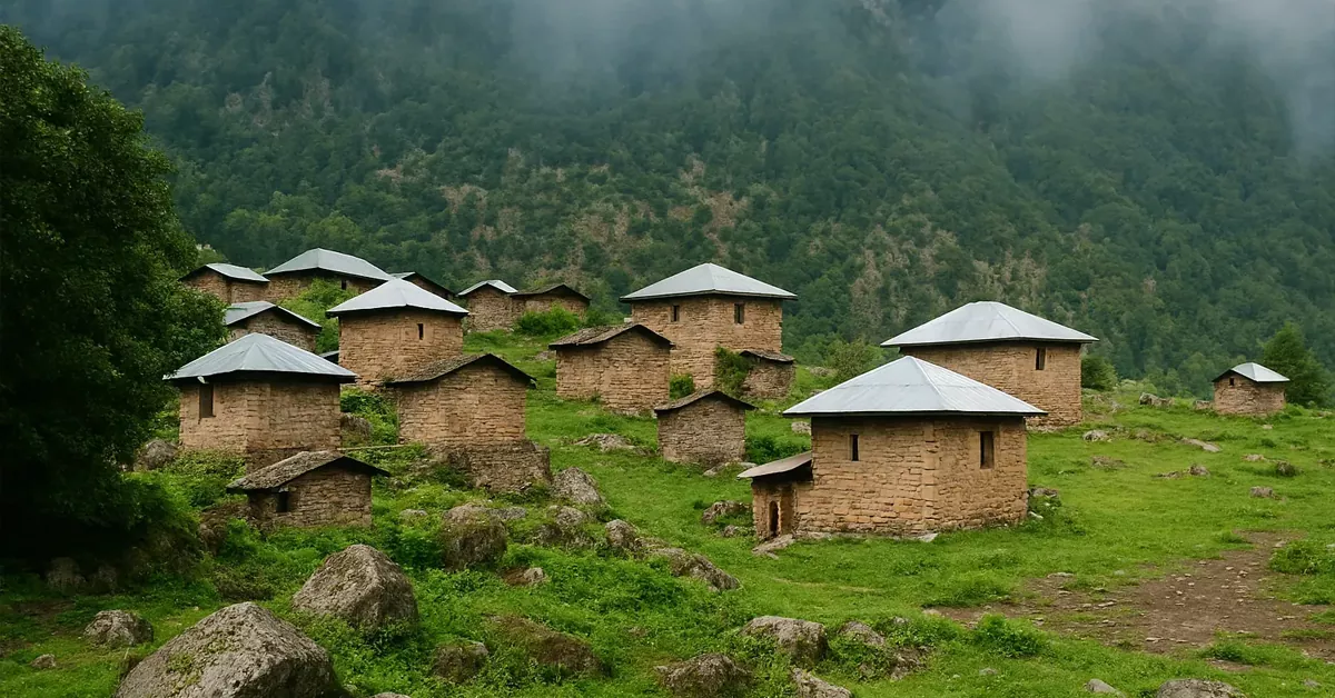 روستای نوشا تنکابن - جاهای دیدنی شمال