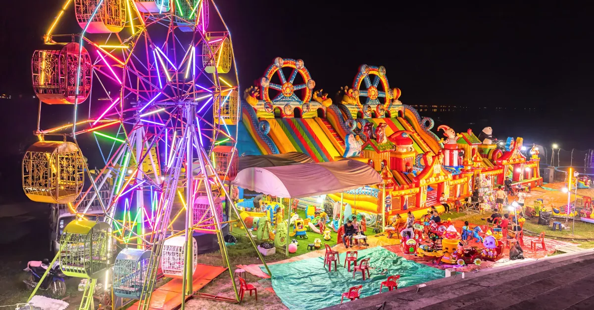 شهربازی رشت - تفریحات رشت