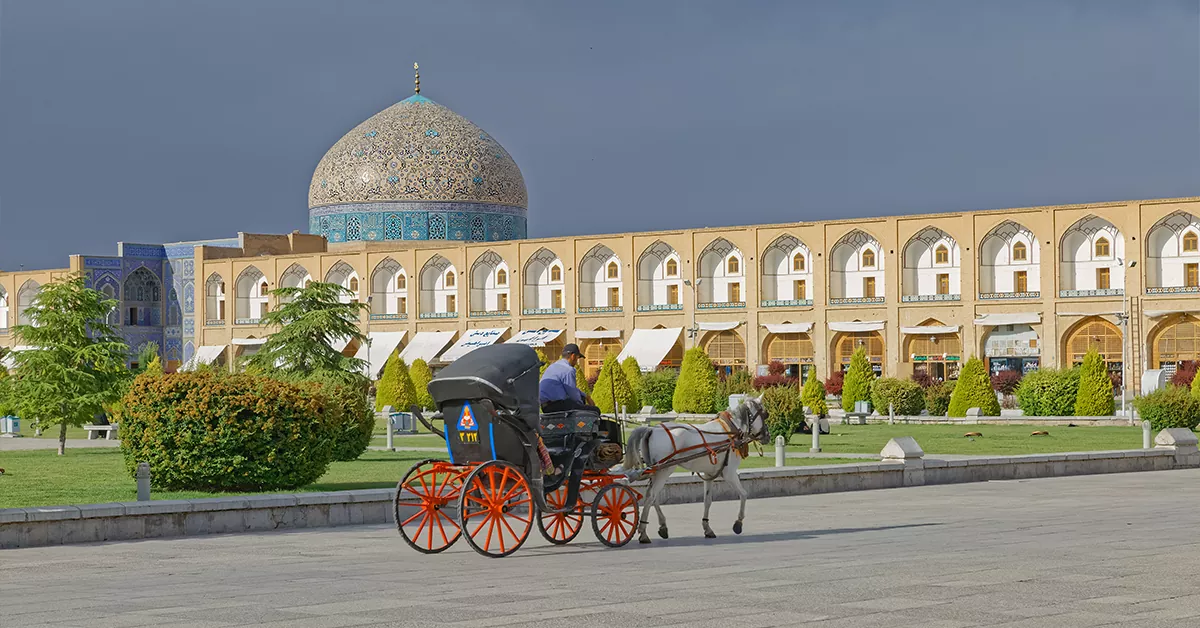 مسیر سفر از تهران به اصفهان