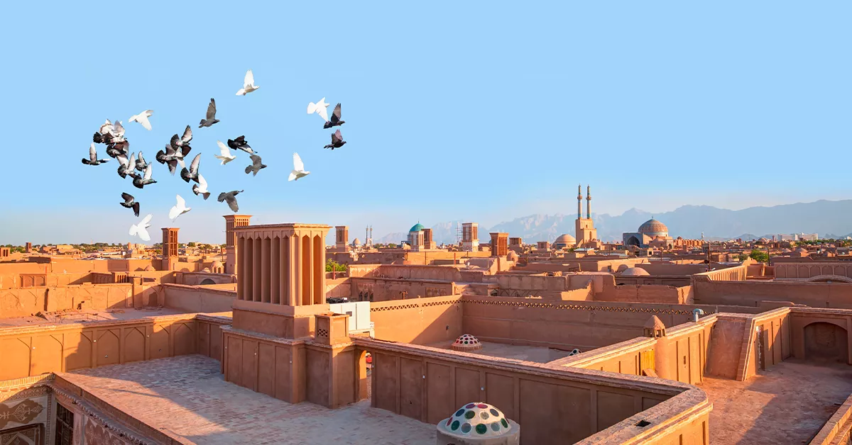 سفر جاده‌ای از تهران به یزد