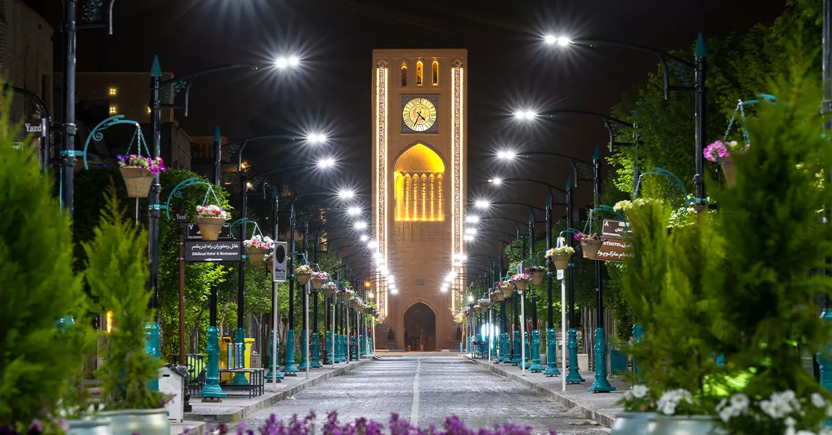 مسیر قطار تهران یزد و مدت زمان سفر