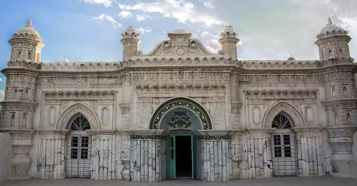 چشم‌انداز مسجد رنگونی‌ها اهواز