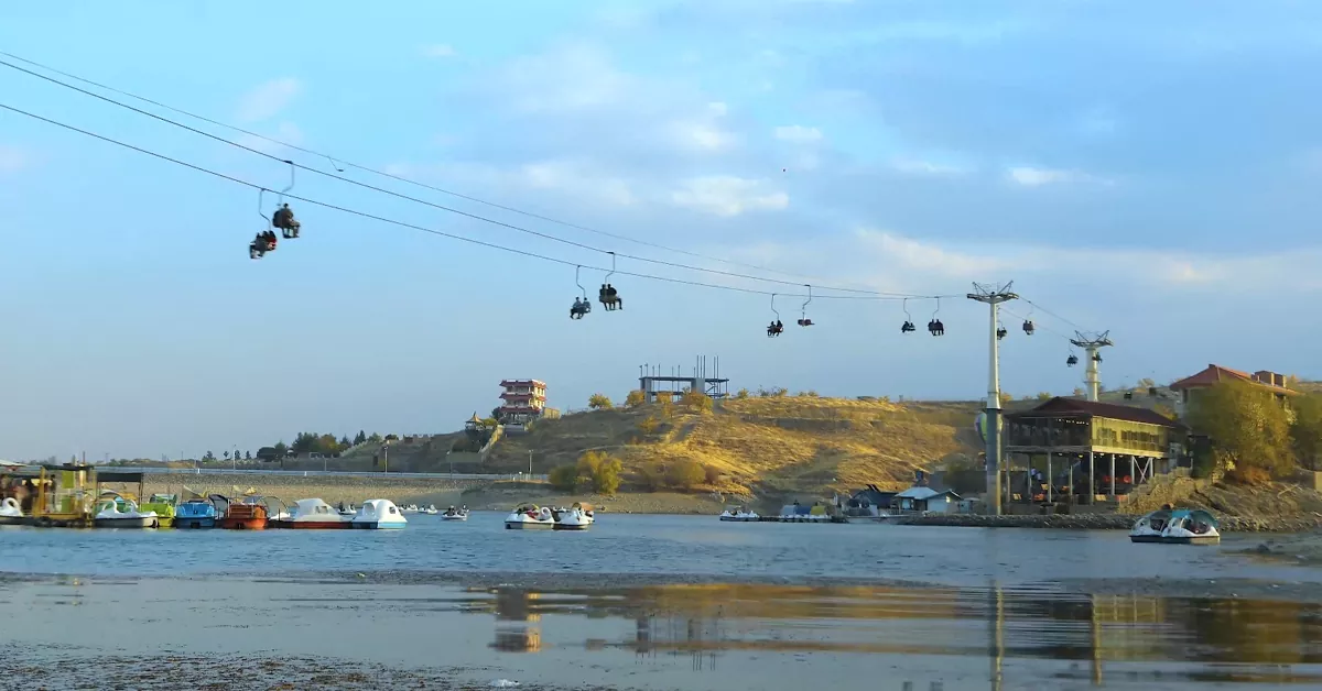 زیپ‌لاین و امکانات تفریحی منطقه چالیدره