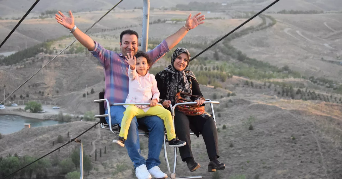 تفریحات هیجانی چالیدره در نزدیکی مشهد