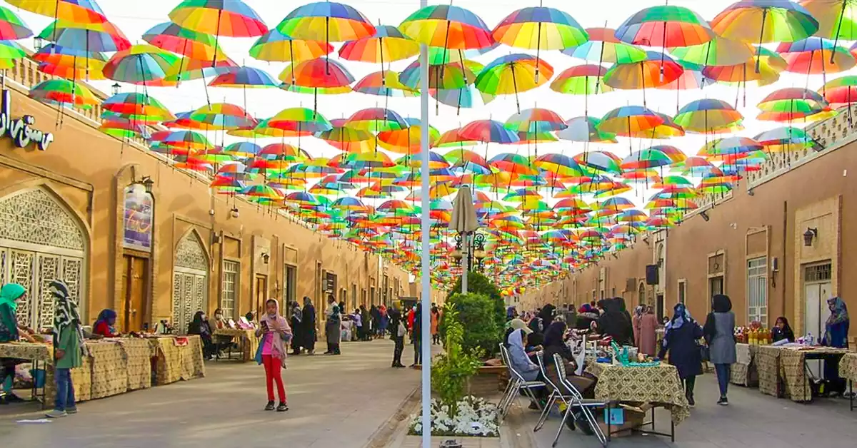 کوچه مازاری‌ها به‌عنوان بخشی از بافت تاریخی یزد