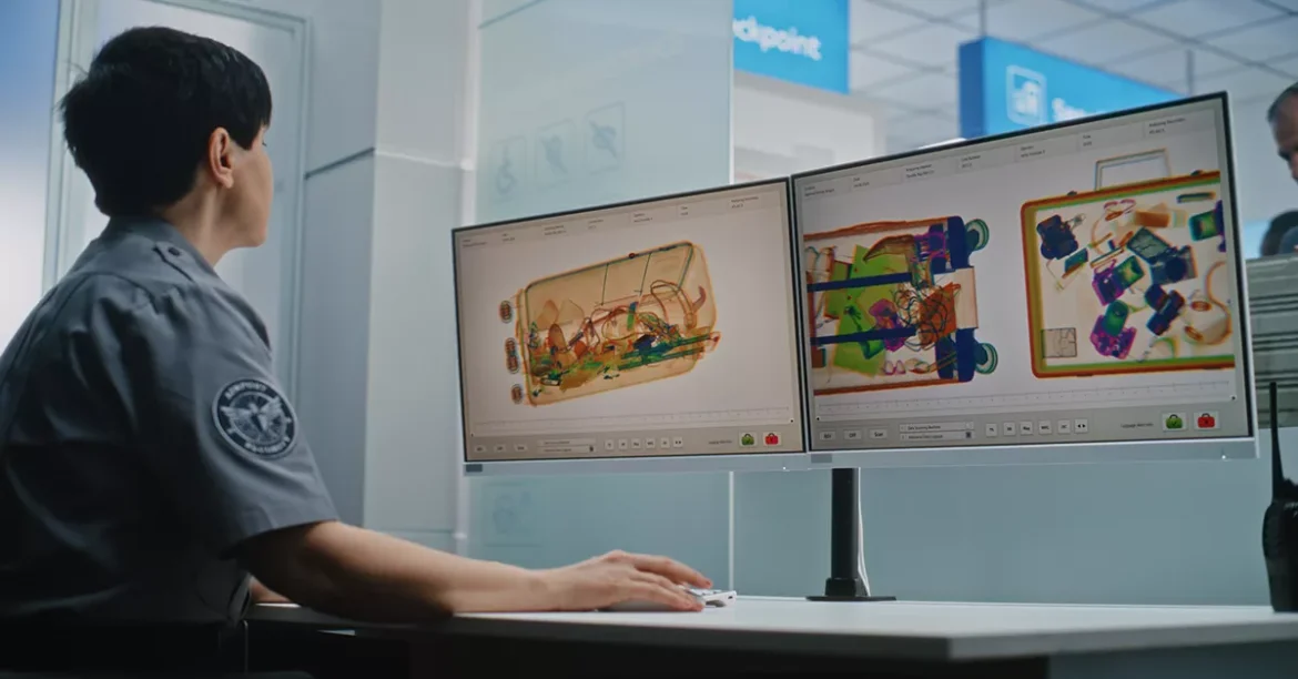 کنترل بار و چمدان مسافران توسط گمرک