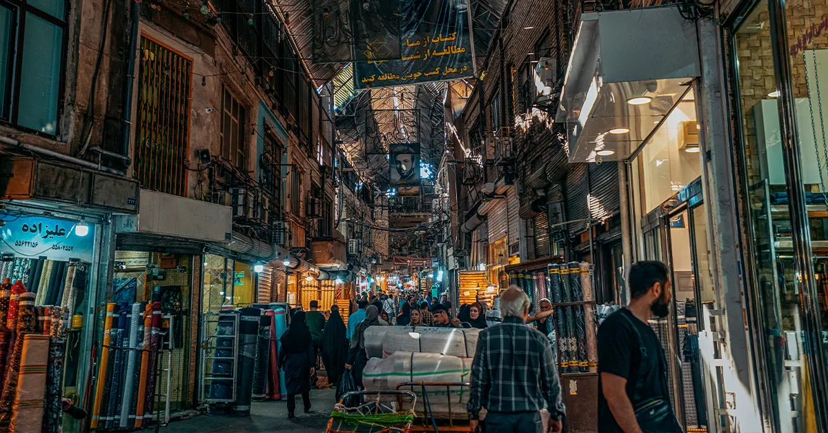 بازار بزرگ تهران به‌عنوان قلب تجاری پایتخت