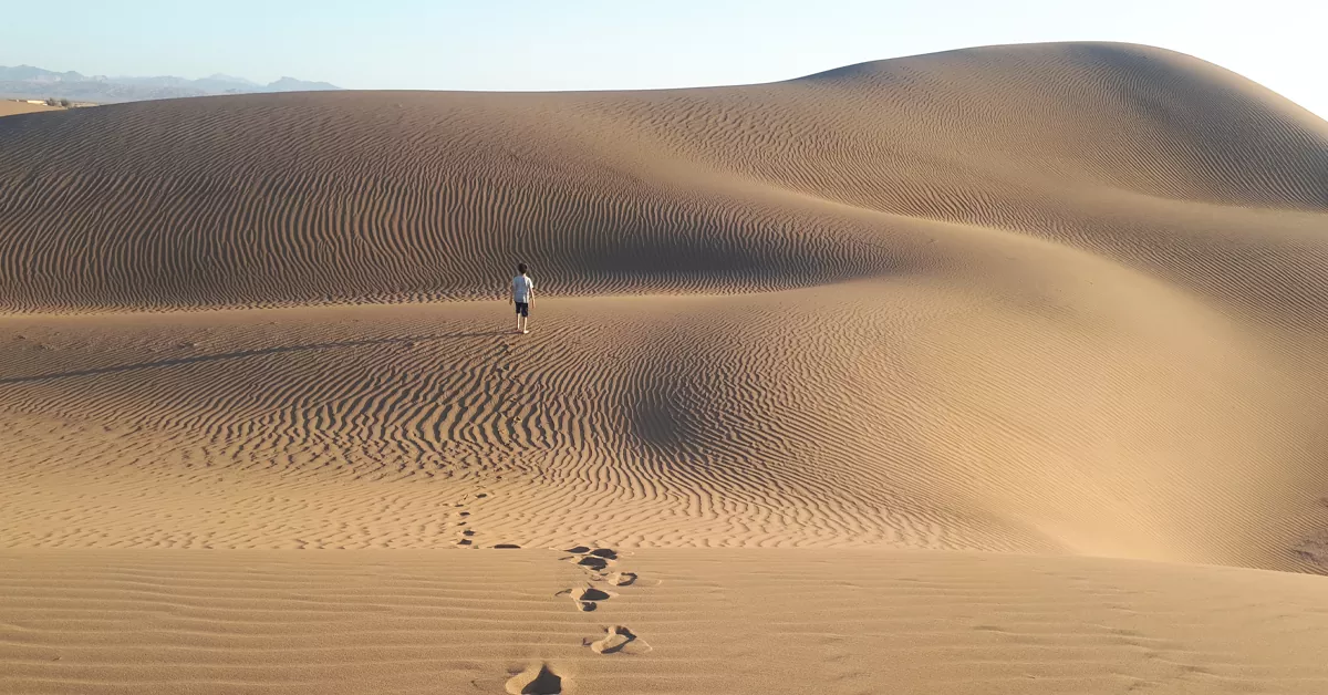 کویر حلوان -دیدنی های طبس