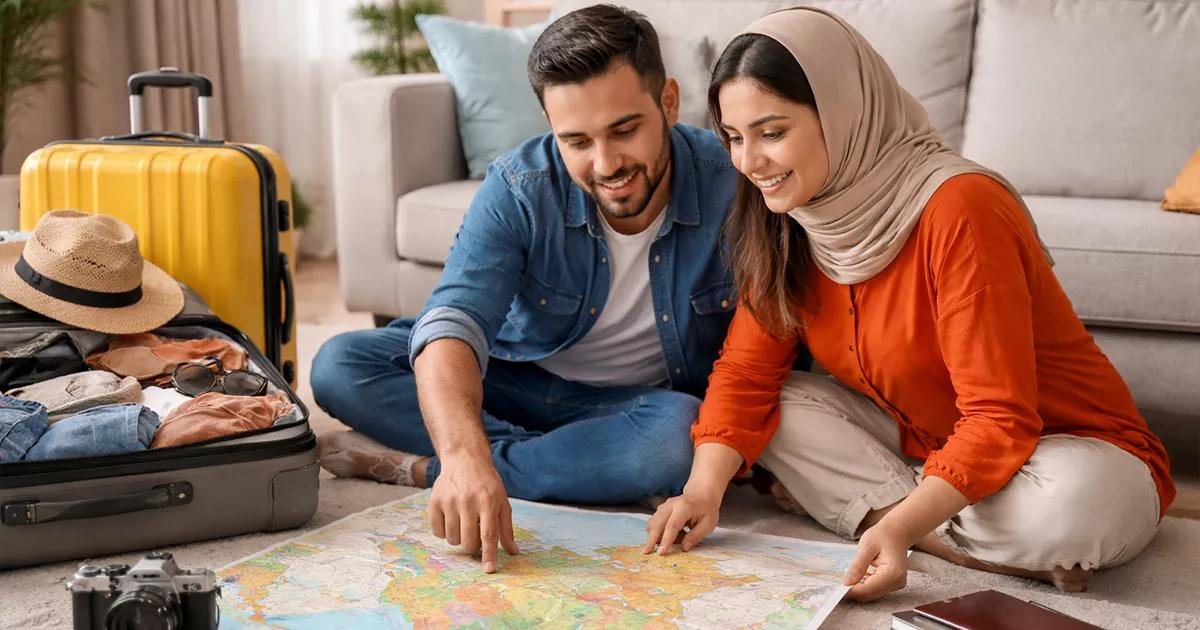 انتخاب مقصد سفر از روی نقشه ایران برای مسافرت