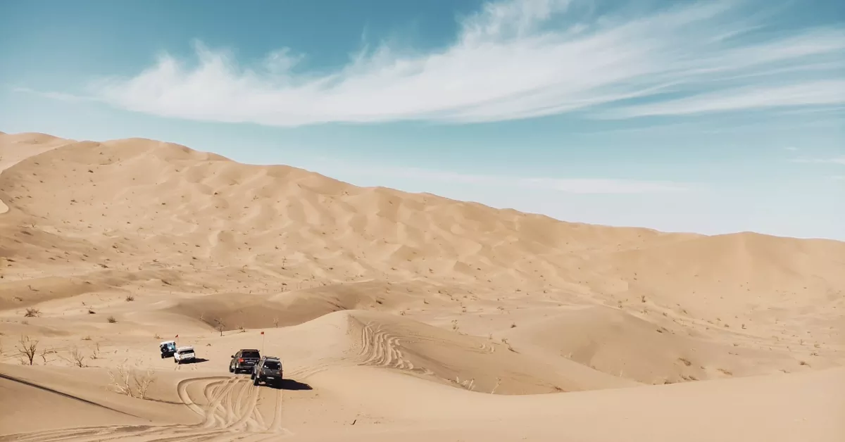 کویر ریگ جن سمنان - عجیب ترین مکان های ایران