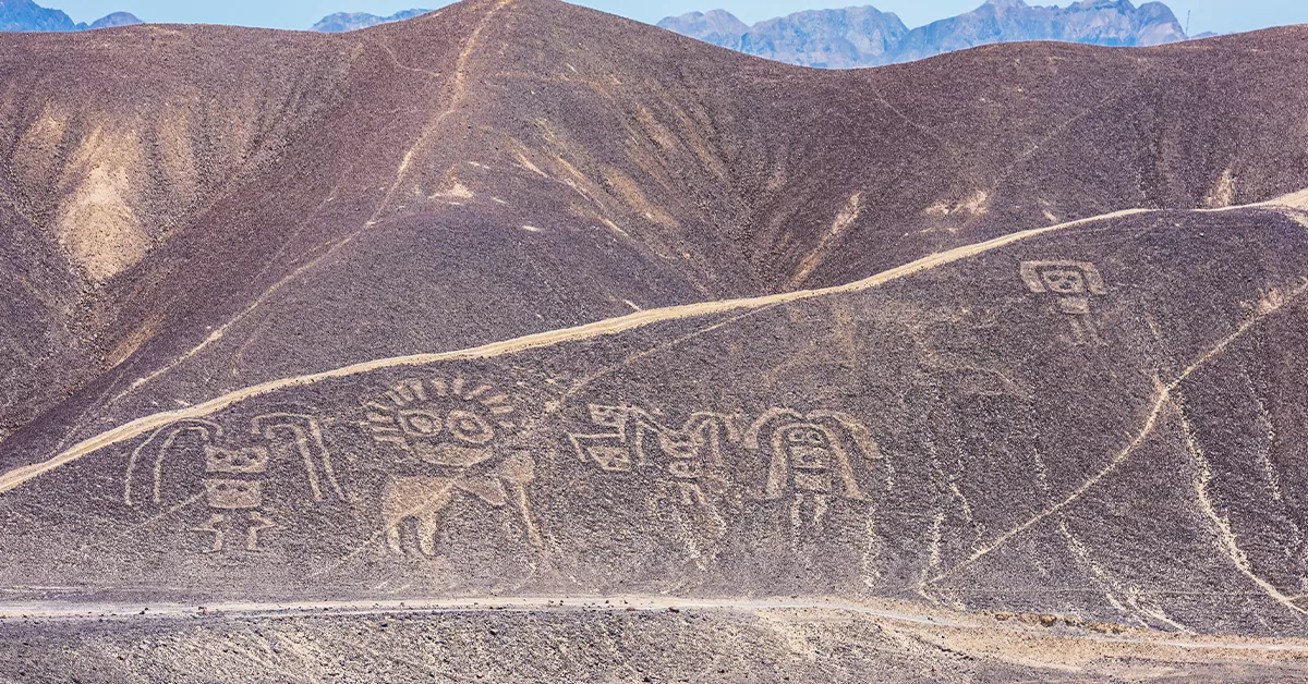 نقش و نگار ناسکا در پرو - عجیب ترین مکان های دنیا